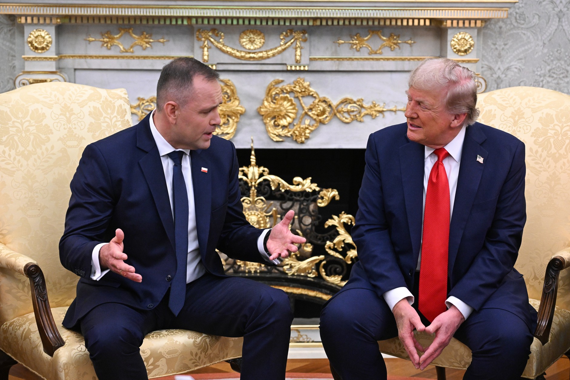 Karol Nawrocki oraz Donald Trump