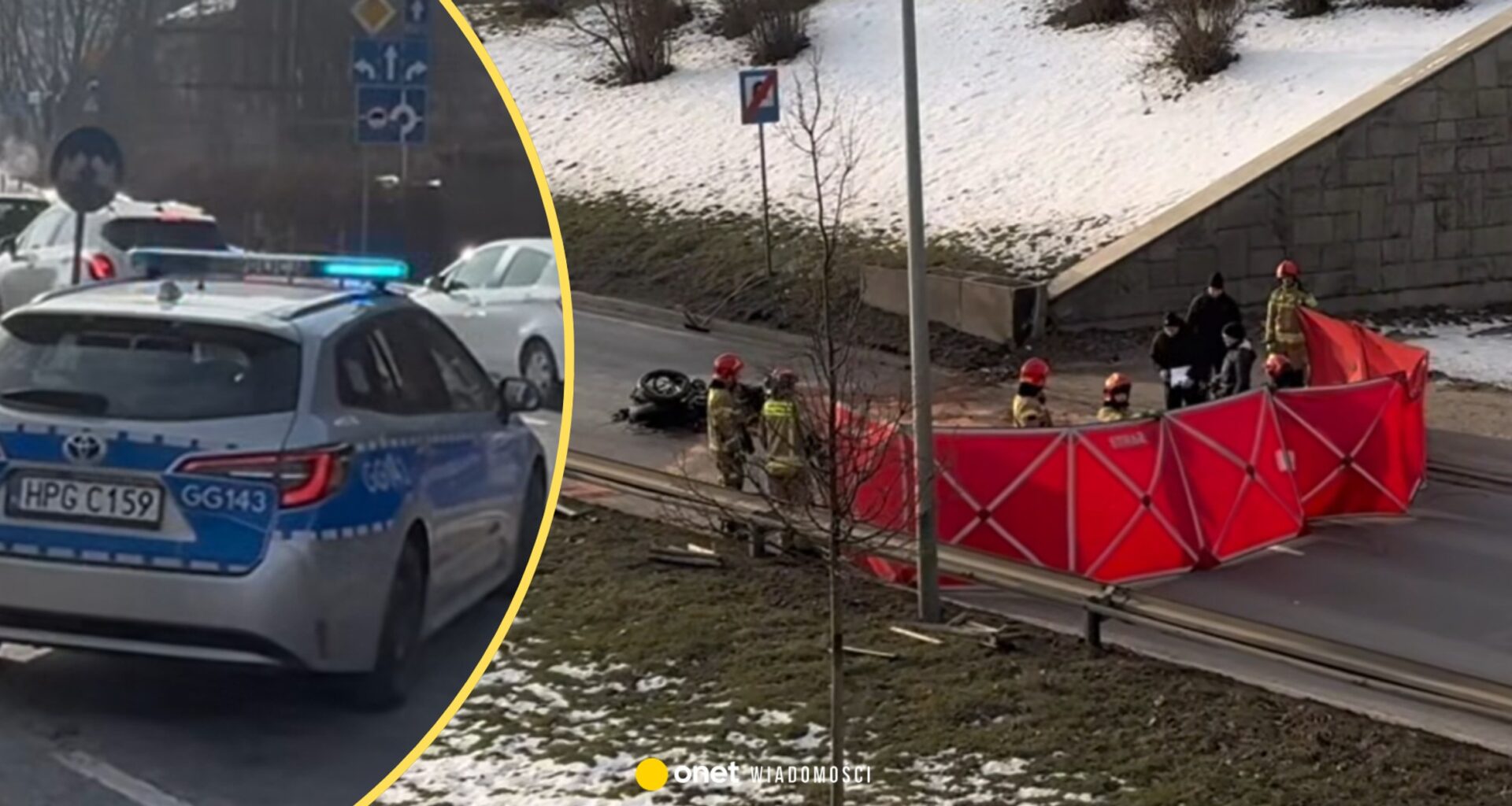 Tragiczny wypadek motocyklisty w Krakowie. Policja podała nowe informacje