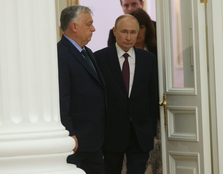 Viktor Orban i Władimir Putin
