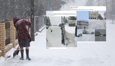 Atak zimy paraliżuje Mławę