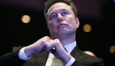 Elon Musk podczas forum inwestycyjnego Stany Zjednoczone–Arabia Saudyjska w Waszyngtonie, USA, 19 listopada 2025 r.
