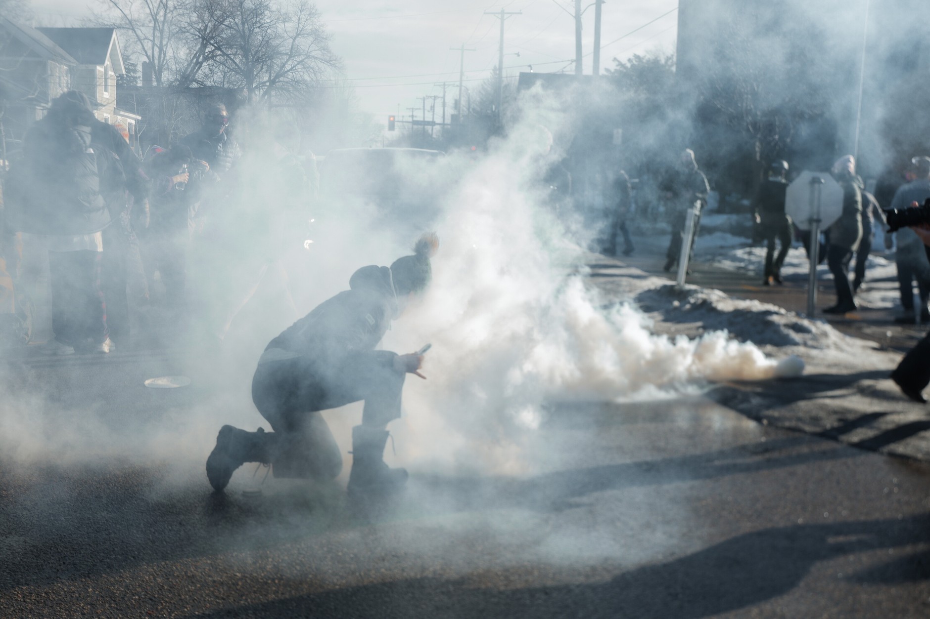 Protesty w Minneapolis