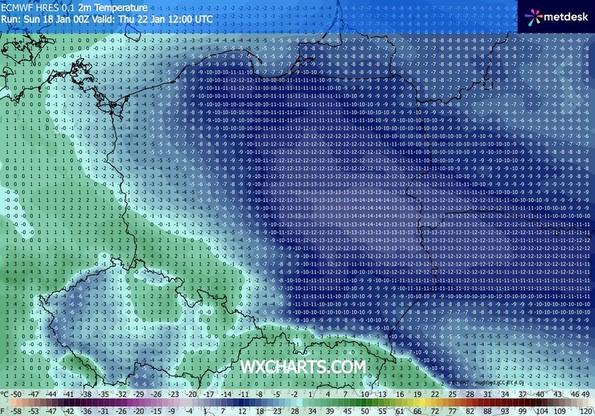 W drugiej połowie przyszłego tygodnia nawet w ciągu dnia ściśnie dwucyfrowy mróz