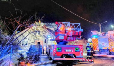 Pali się dom pod Poznaniem. 10 strażackich zastępów w akcji