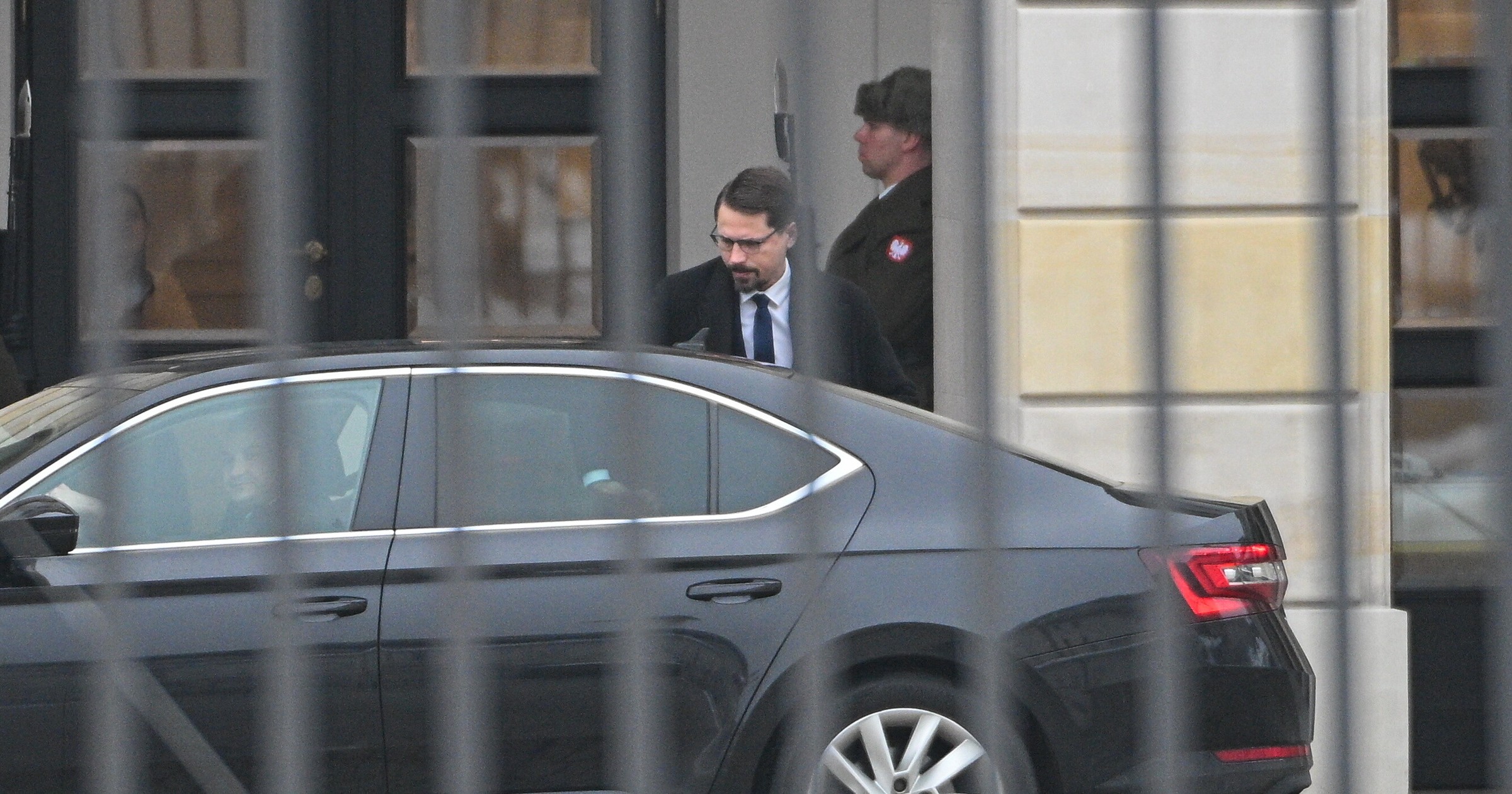 Grzegorz Płaczek przed spotkaniem w Pałacu Prezydenckim