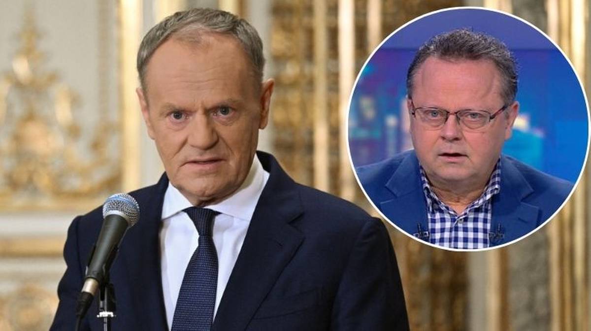 Premier Donald Tusk i poseł Andrzej Szejna
