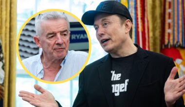 Michael O’Leary o konflikcie z Elonem Muskiem (fot. PAP/Monasse Thierry/ANDBZ/ABACA)