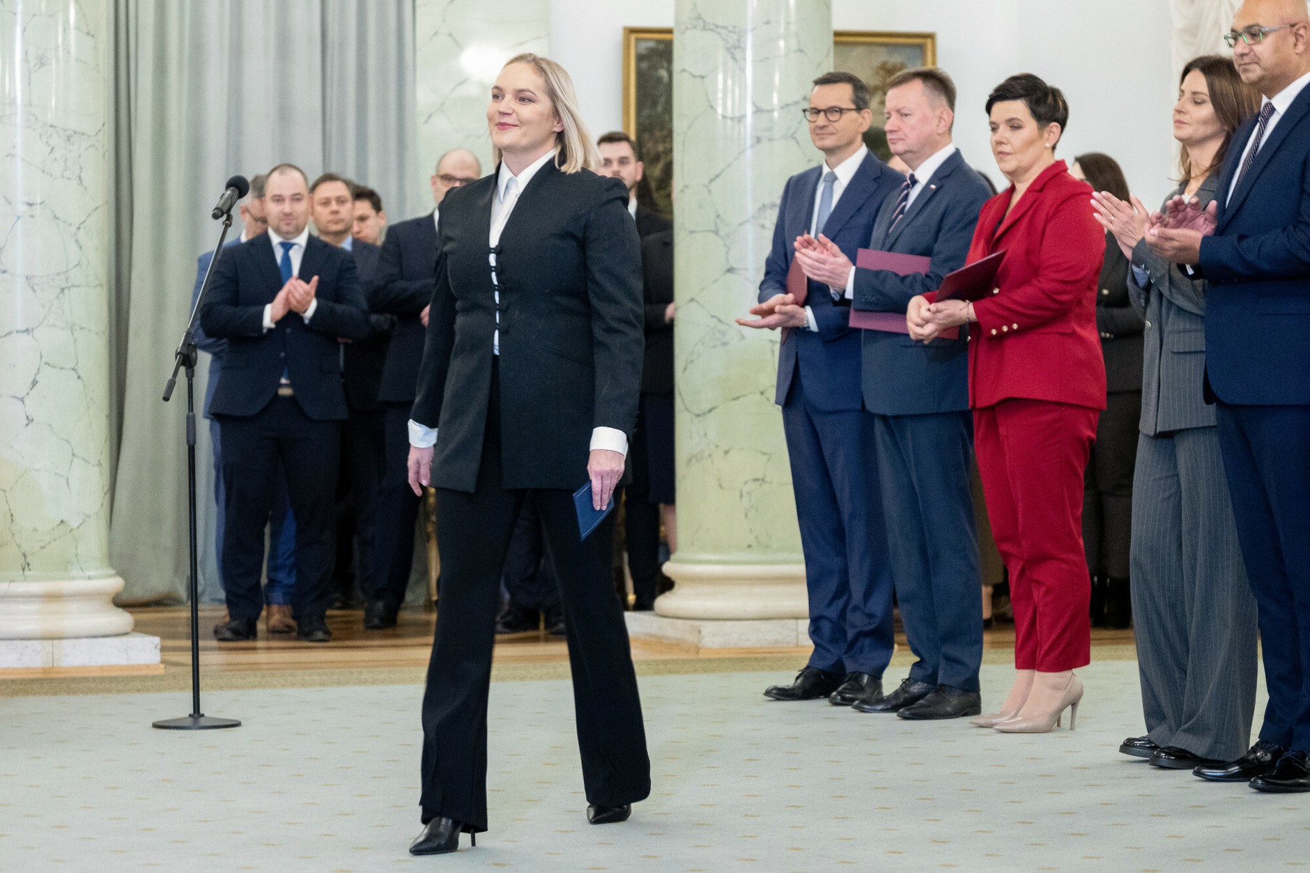 Dominika Chorosińska jako dwutygodniowa ministra kultury 