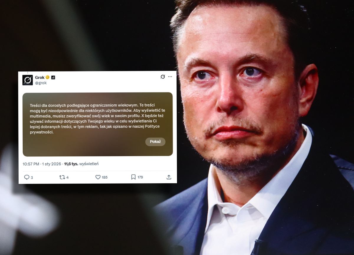 Grok w centrum afery. 'AI szaleje'. Krzysztof Gawkowski wzywa Karola Nawrockiego
