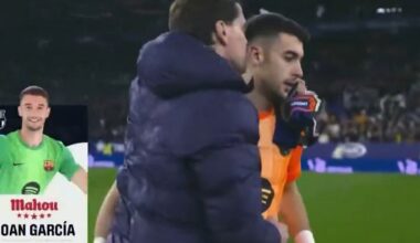 Było tuż po meczu. Szczęsny od razu ruszył do Garcii i zrobił to