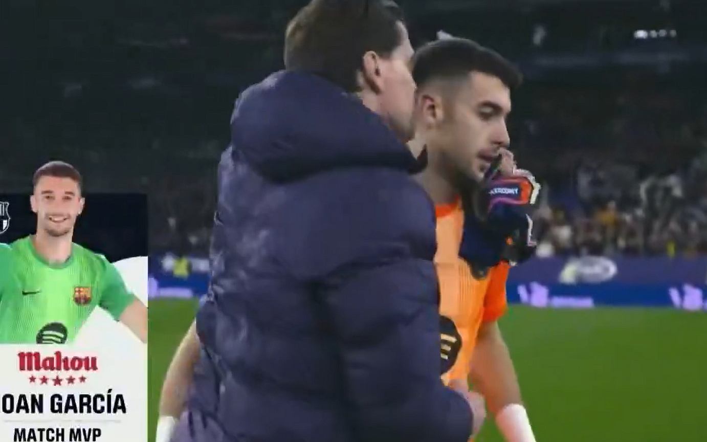 Było tuż po meczu. Szczęsny od razu ruszył do Garcii i zrobił to