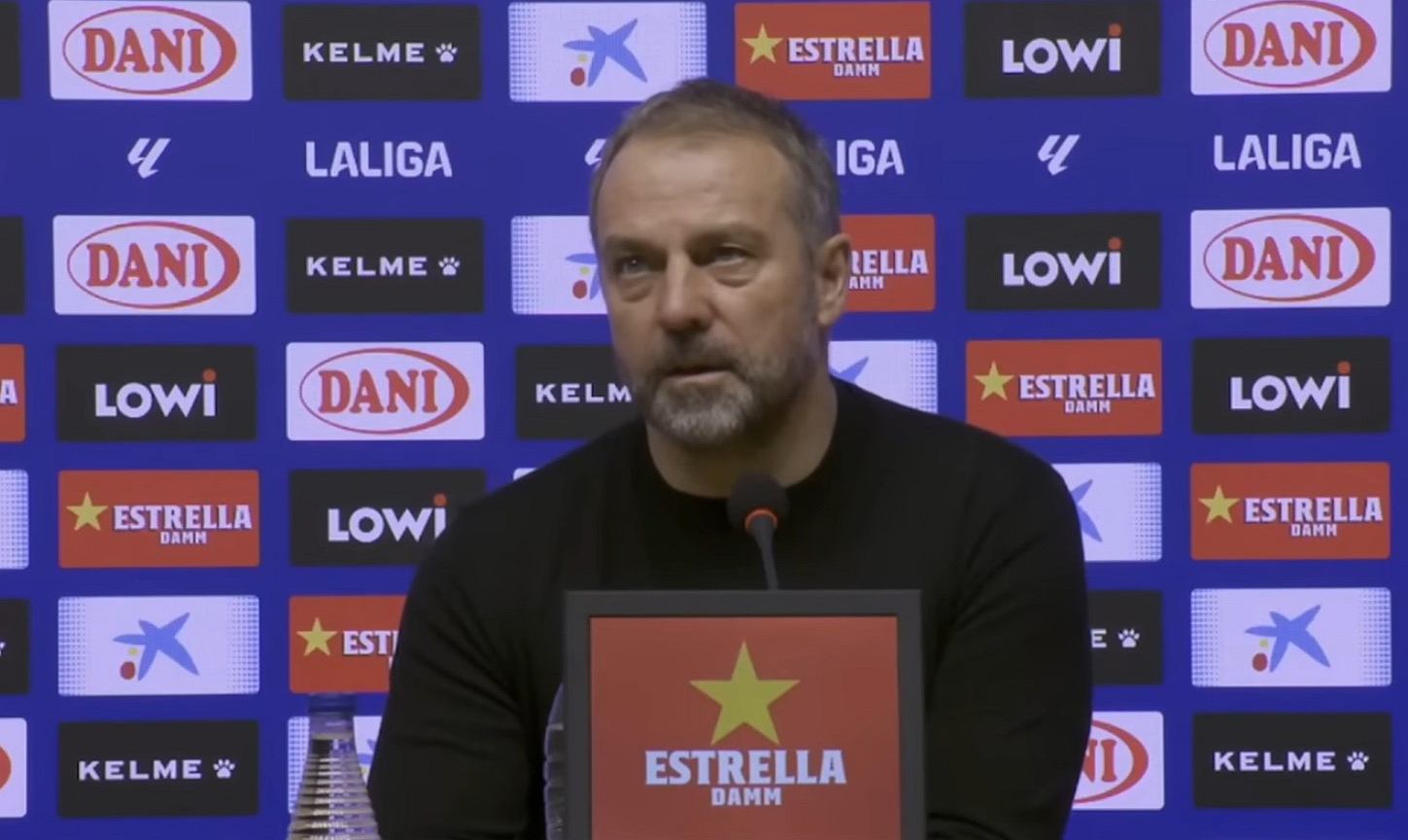 Zaskakujące słowa Flicka po meczu derbach Barcelony. 'Nie zasłużyliśmy'