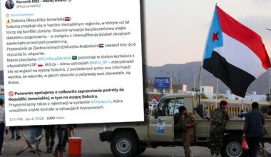 Grupa polskich turystów utknęła na Sokotrze. MSZ zabrało głos. 'Całkowite zaprzestanie podróży'