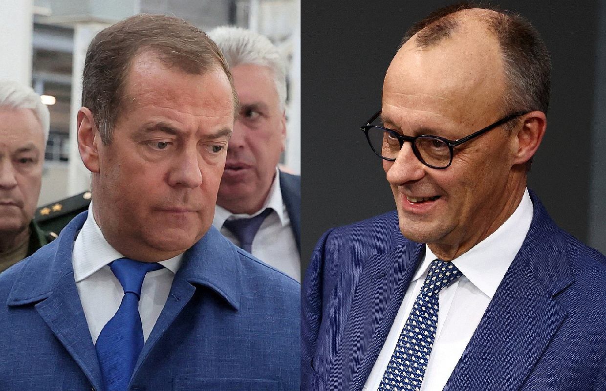 Niemcy reagują na groźby Kremla wobec kanclerza Merca. 'Neonazista'