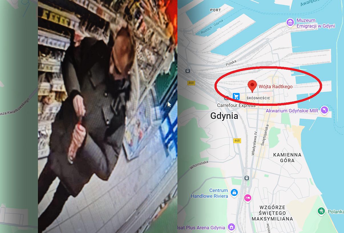 Gdynia. Dolał nieznaną substancję do octu. Policja szuka 'klienta' sklepu