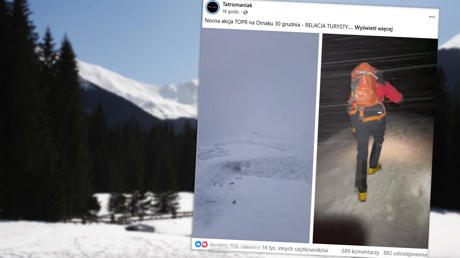 Na co uważać w góry? Zgubił się w Tatrach. Musiał wzywać TOPR. 'Pozostała modlitwa i walka z czasem'