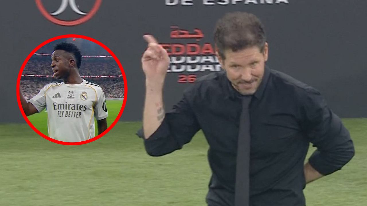 Vinicius schodził z boiska i zaczęła się awantura. 'Zamknij się'