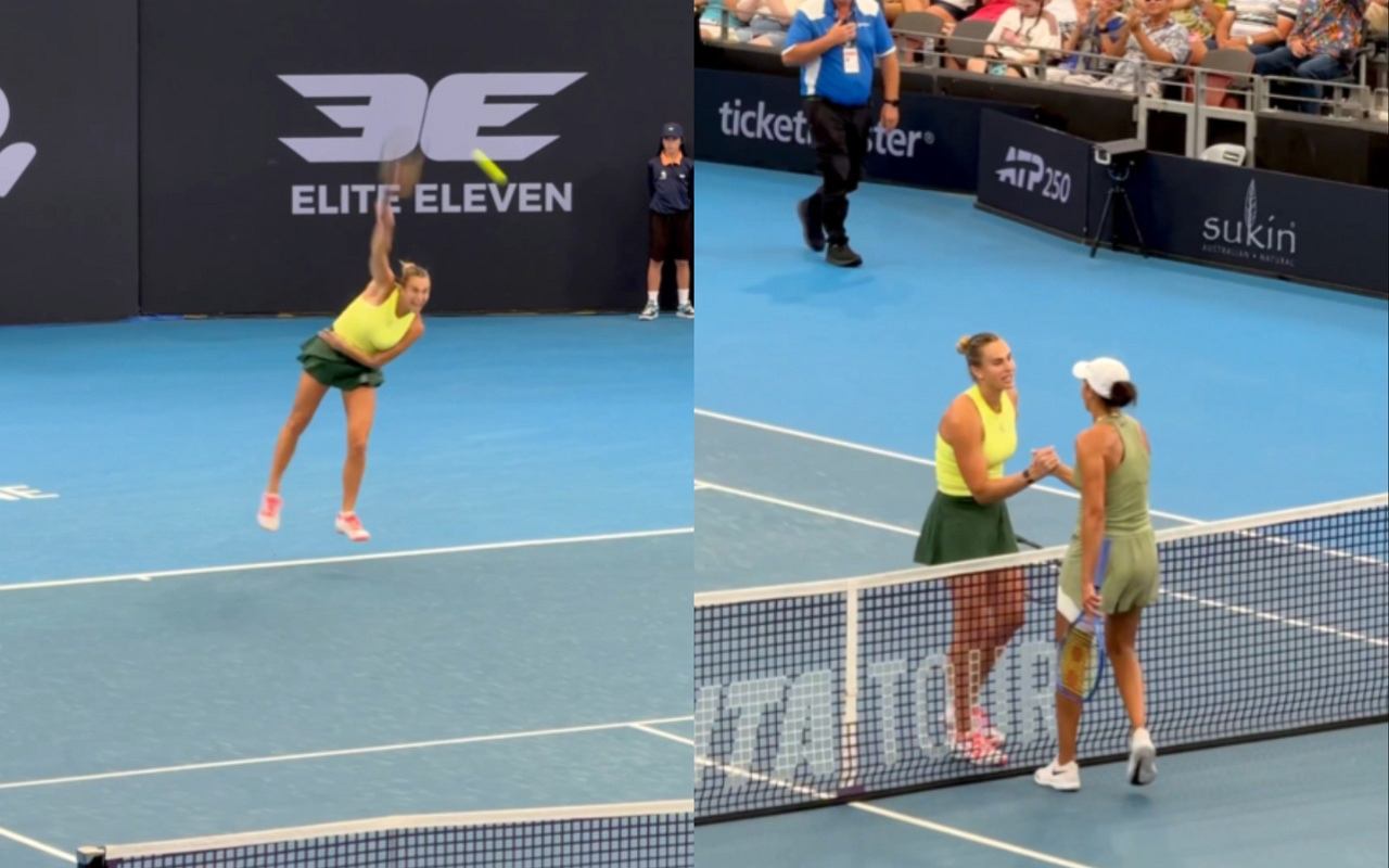 Początek roku, a Sabalenka robi coś takiego w Australii Tenis