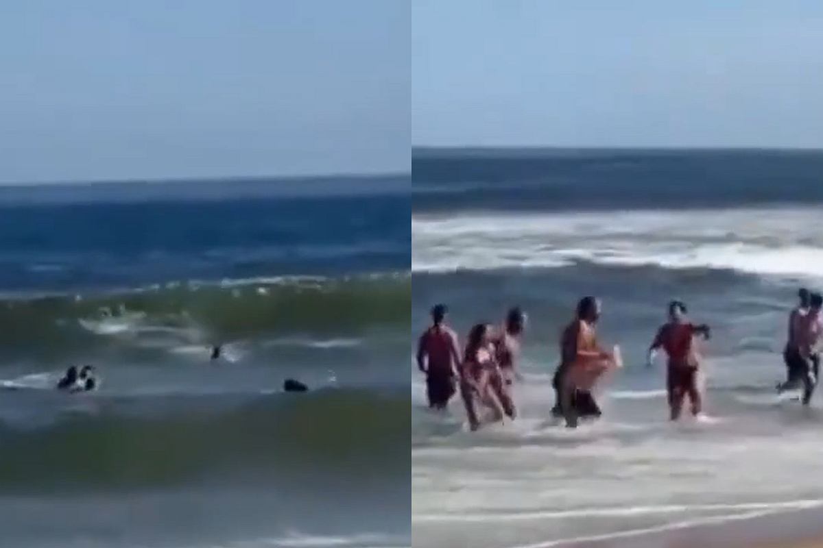 Chwile grozy byłej gwiazdy futbolu. Pływał z dziećmi, gdy porwała go wielka fala
