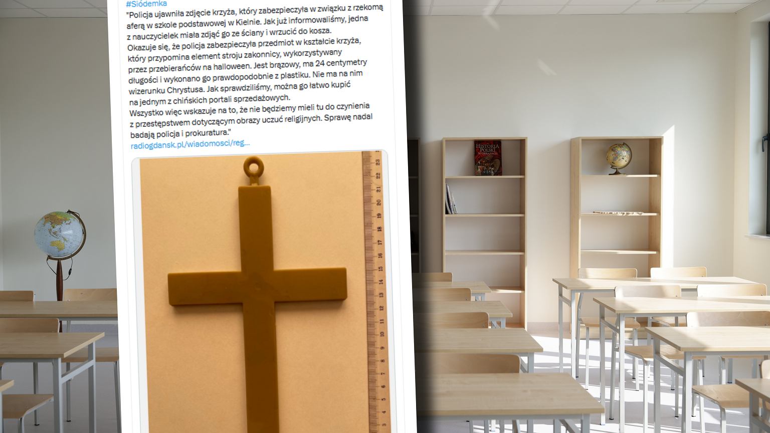 Incydent w Kielnie. Pełnomocnik nauczycielki zabrał głos. 'Ta afera jest o niczym'