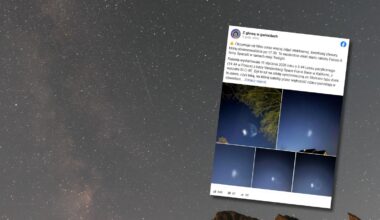 Tajemniczy obiekt na niebie nad Polską. To nie UFO. Jest wyjaśnienie