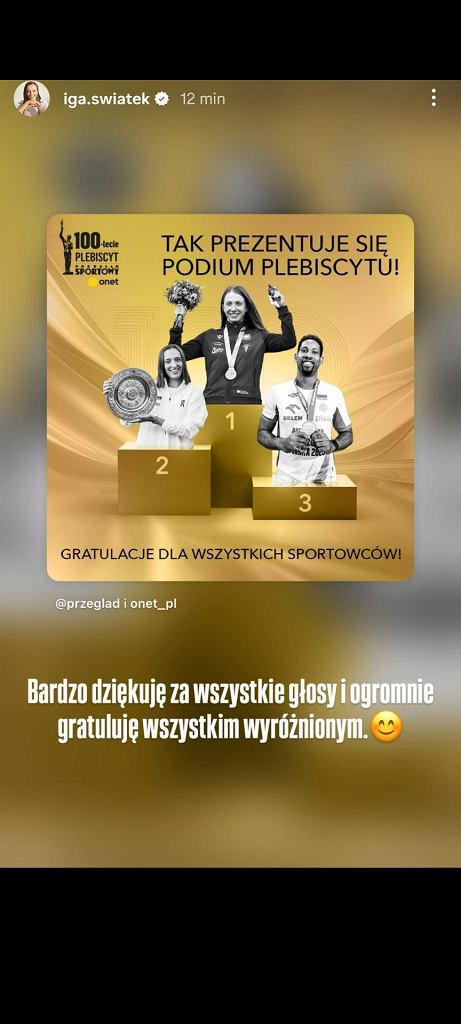 Reakcja Igi Świątek