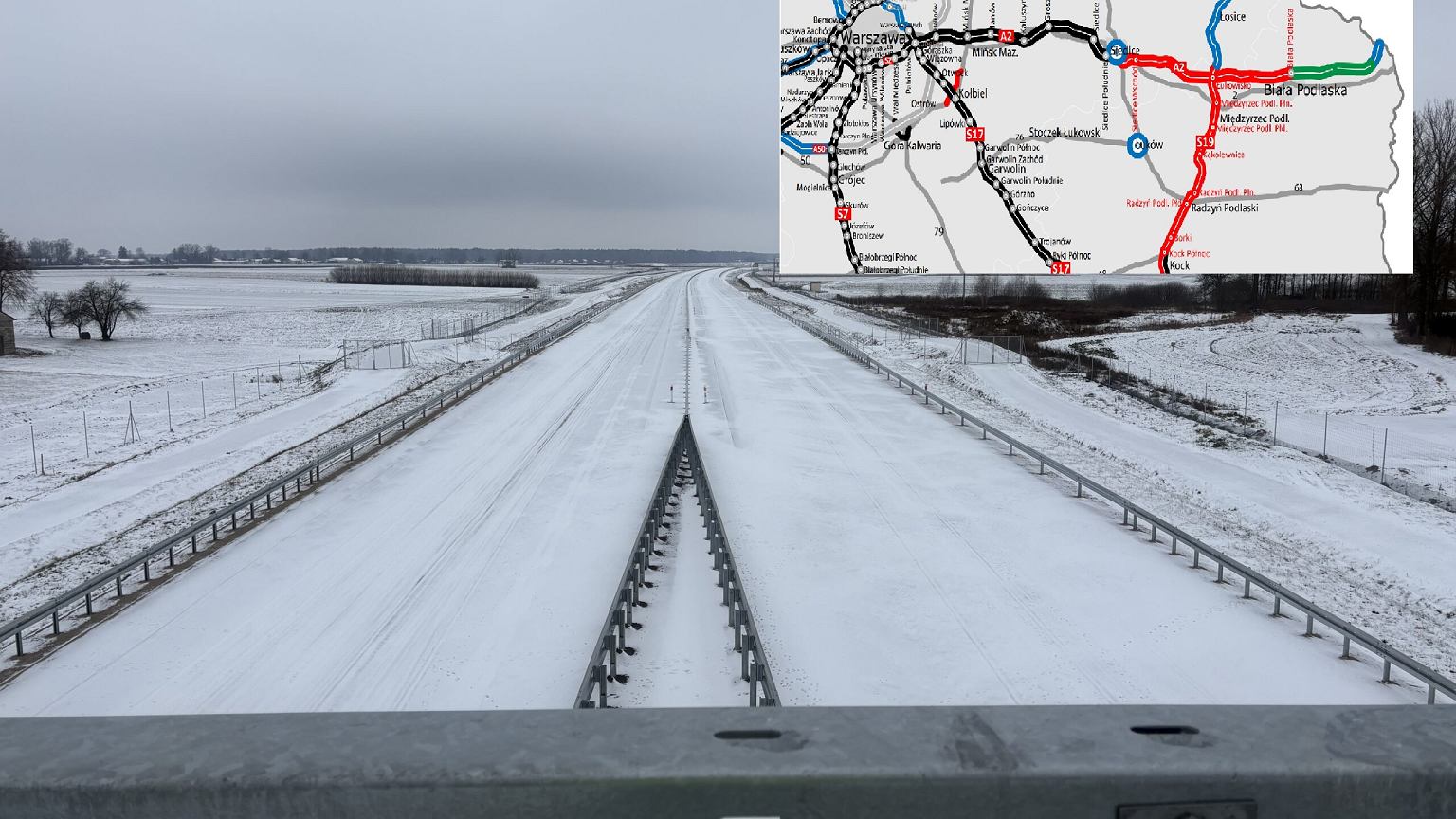 Autostrada A2 Siedlce - Biała Podlaska. Budowa trwa mimo przerwy zimowej. Nowe zdjęcia