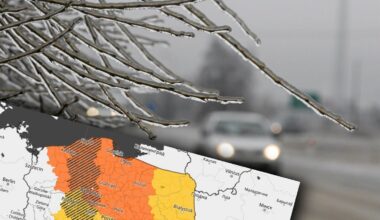 Niemal cała Polska na żółto i pomarańczowo. Duże lotnisko ostrzega. 'Możliwe opóźnienia'