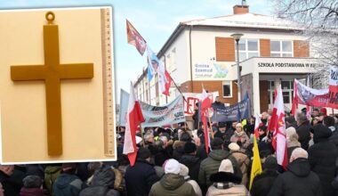 Miała wyrzucić krzyż do kosza. Nauczycielka z Kielna przerwała milczenie