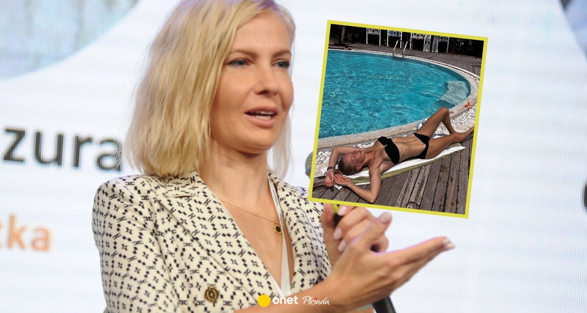 Edyta Pazura zapozowała w skąpym bikini. Internauci zachwyceni jej sylwetką