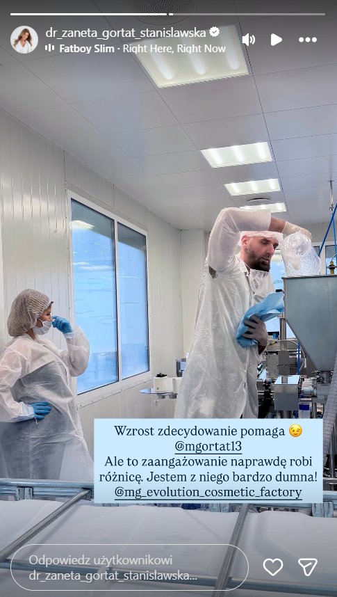 Żaneta Gortat-Stanisławska i Marcin Gortat