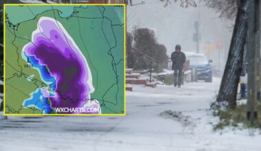 Nad Polską zarysuje się bardzo duża różnica w temperaturze między północnym wschodem a południowym zachodem