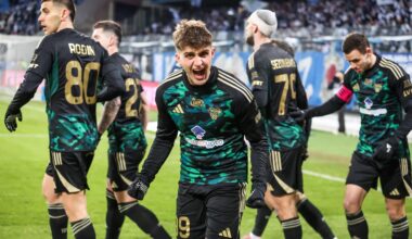 Lech Poznań - Lechia Gdańsk 1:3. Kolejorz wciąż ma problem z obroną