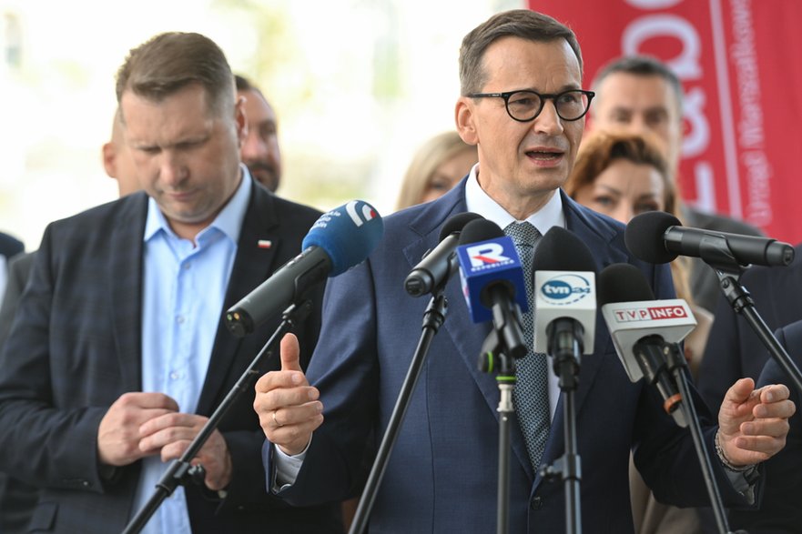 Przemysław Czarnek, Mateusz Morawiecki