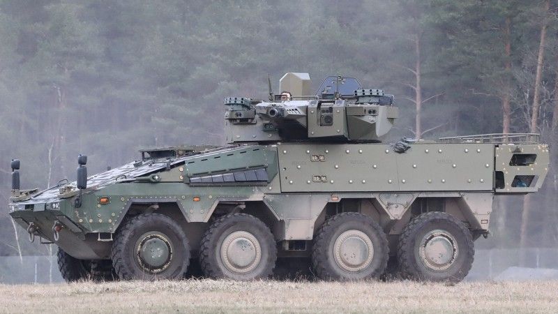 Bojowy wóz rozpoznawczy na bazie KTO Boxer.