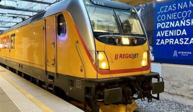 RegioJet dojechał z Warszawy do Poznania (zdjęcia)