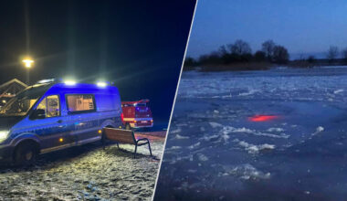 Pod quadem załamał się lód na Noteci. Policja zatrzymała właściciela