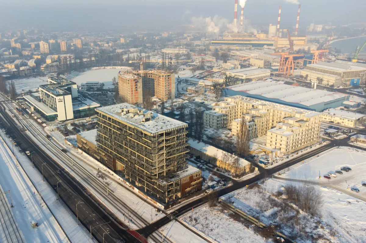 Okolica Marynarki Polskiej pnie się w górę