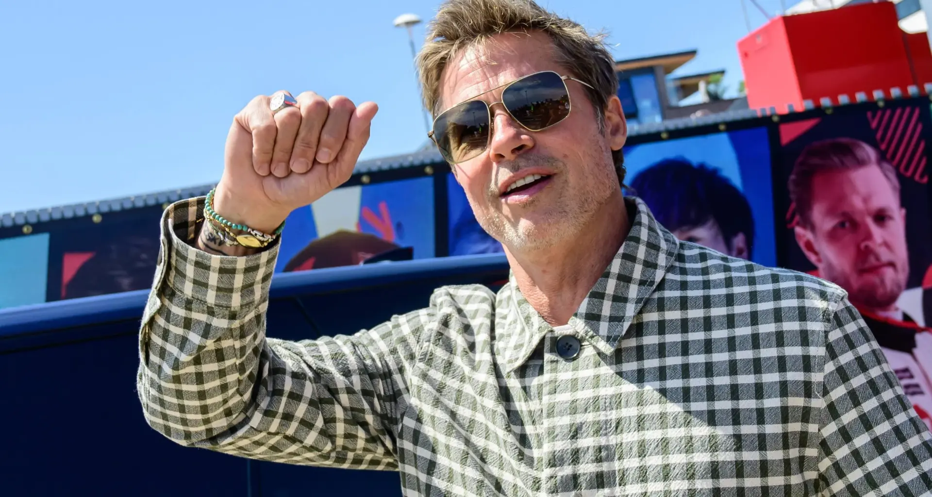 Amerykański aktor Brad Pitt
