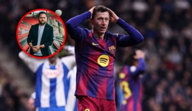 "Lewy" ma problemy w FC Barcelonie? "Bzdura" - SportoweFakty