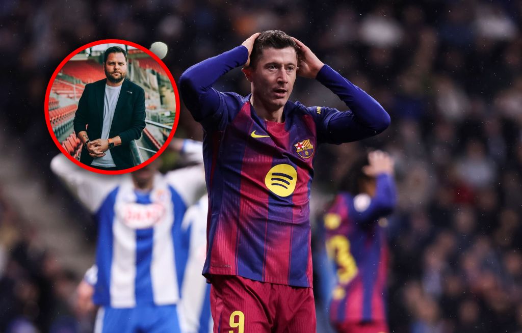 "Lewy" ma problemy w FC Barcelonie? "Bzdura" - SportoweFakty