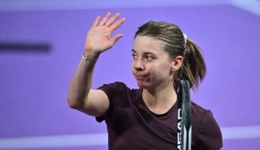 Ostre hamowanie Mai Chwalińskiej. Gwiazda tenisa była za mocna