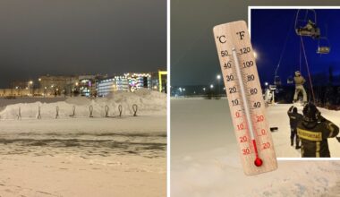 Ekstremalna zima w Moskwie. Polka: "Pękła rura. Spaliśmy pod trzema kołdrami w kurtkach"