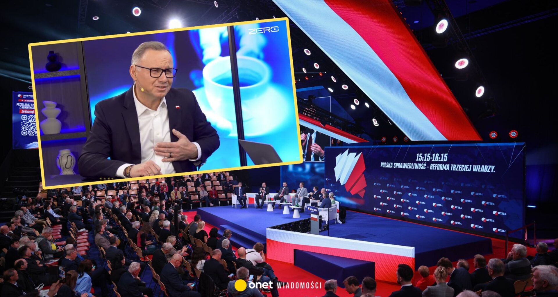 "Żenujący". Andrzej Duda uderza w posła PiS. Chodzi o lex TVN - Onet Wiadomości