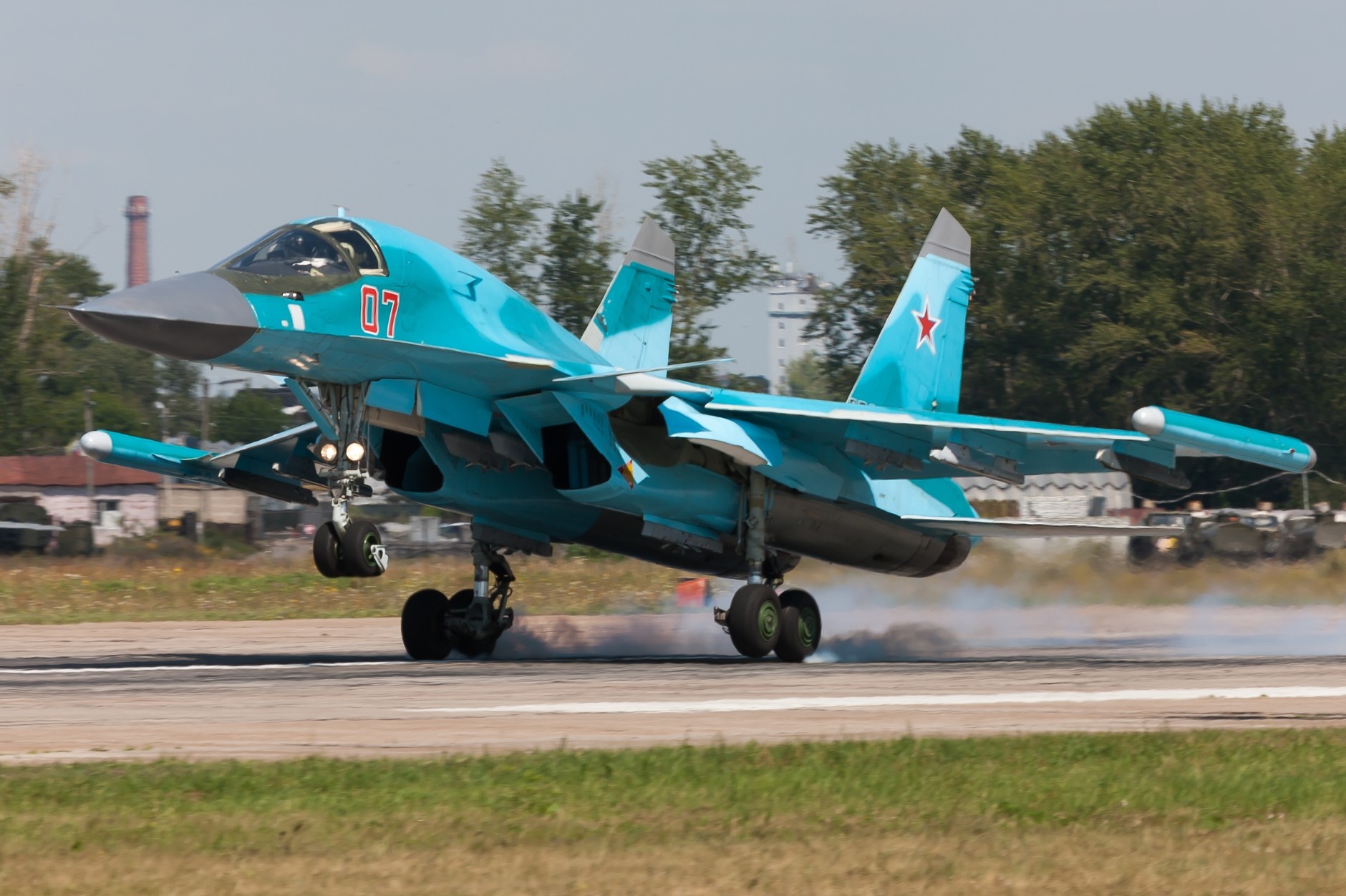 Su-34 to najnowocześniejsza maszyna w rosyjskiej flocie powietrznej