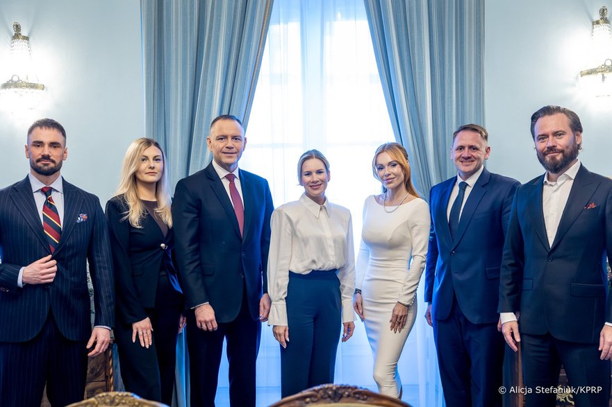 Doda na spotkaniu z prezydentem Karolem Nawrockim i jego małżonką