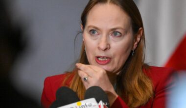 Pierwsza konferencja nowej liderki Polski 2050. Zwróciła się do Pauliny Hennig-Kloski