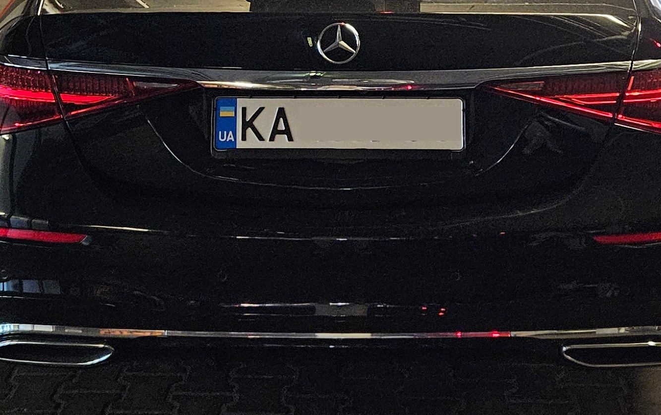 Ukraińskie tablice rejestracyjne zaczynają się od dwóch liter oznaczających obwód