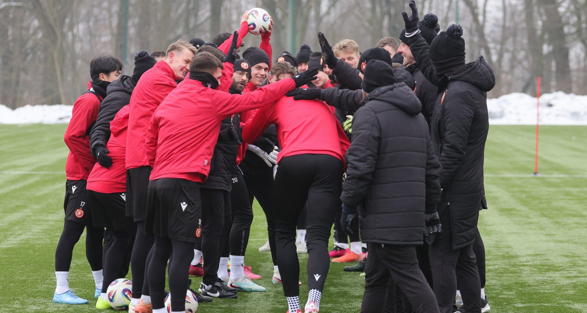 Trening Widzewa Łódź