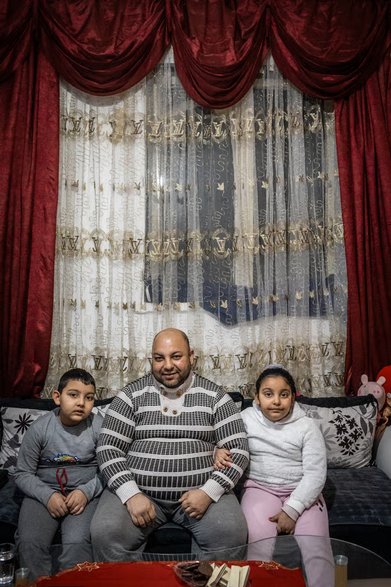 Aladin Zekypy z dziećmi